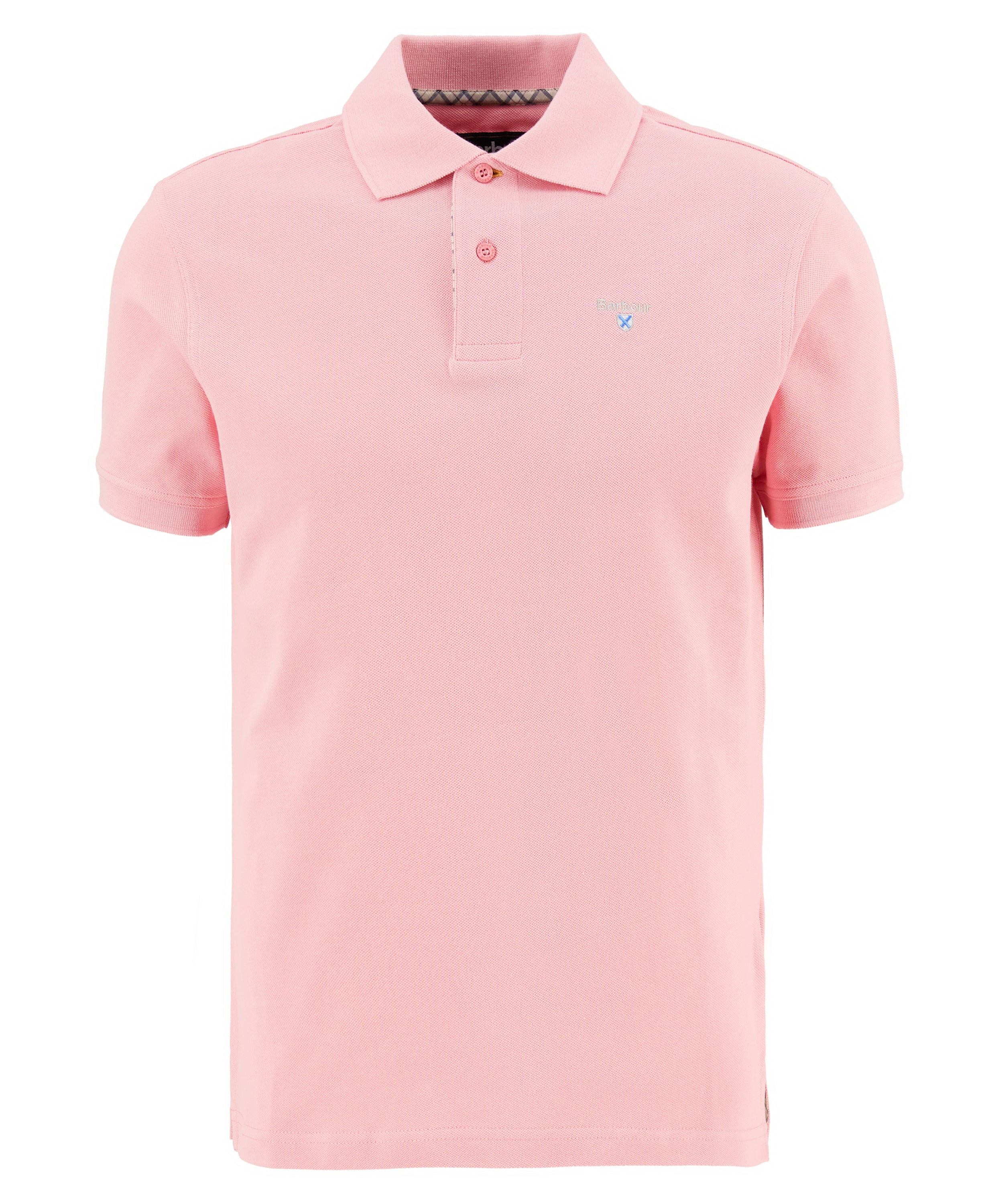 Barbour tartan-pique-polo-shirt-mineral-pink – Legend Story