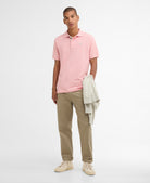 Barbour tartan-pique-polo-shirt-mineral-pink – Legend Story