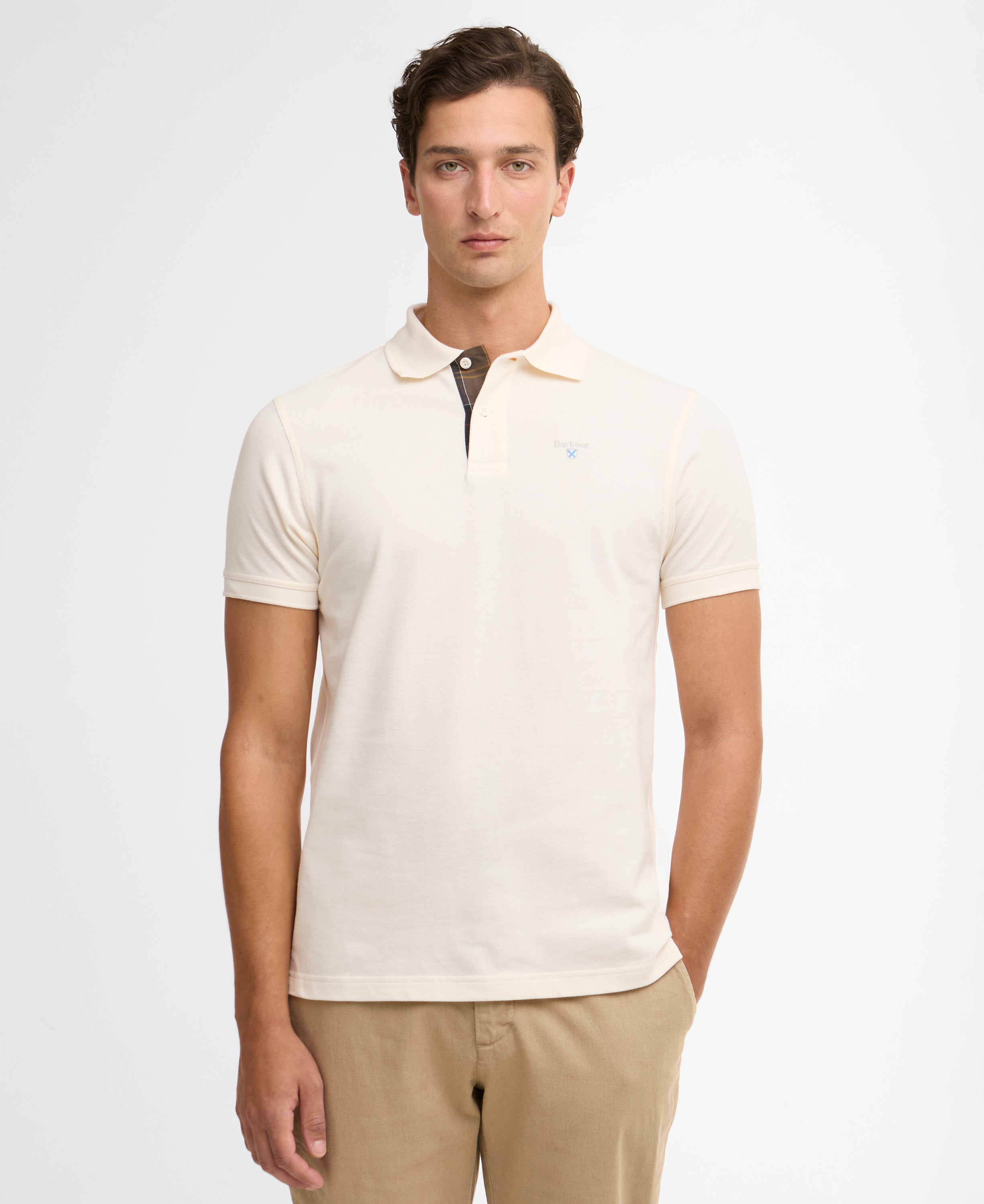 Barbour tartan-pique-polo-shirt-whisper-white-classi – Legend Story