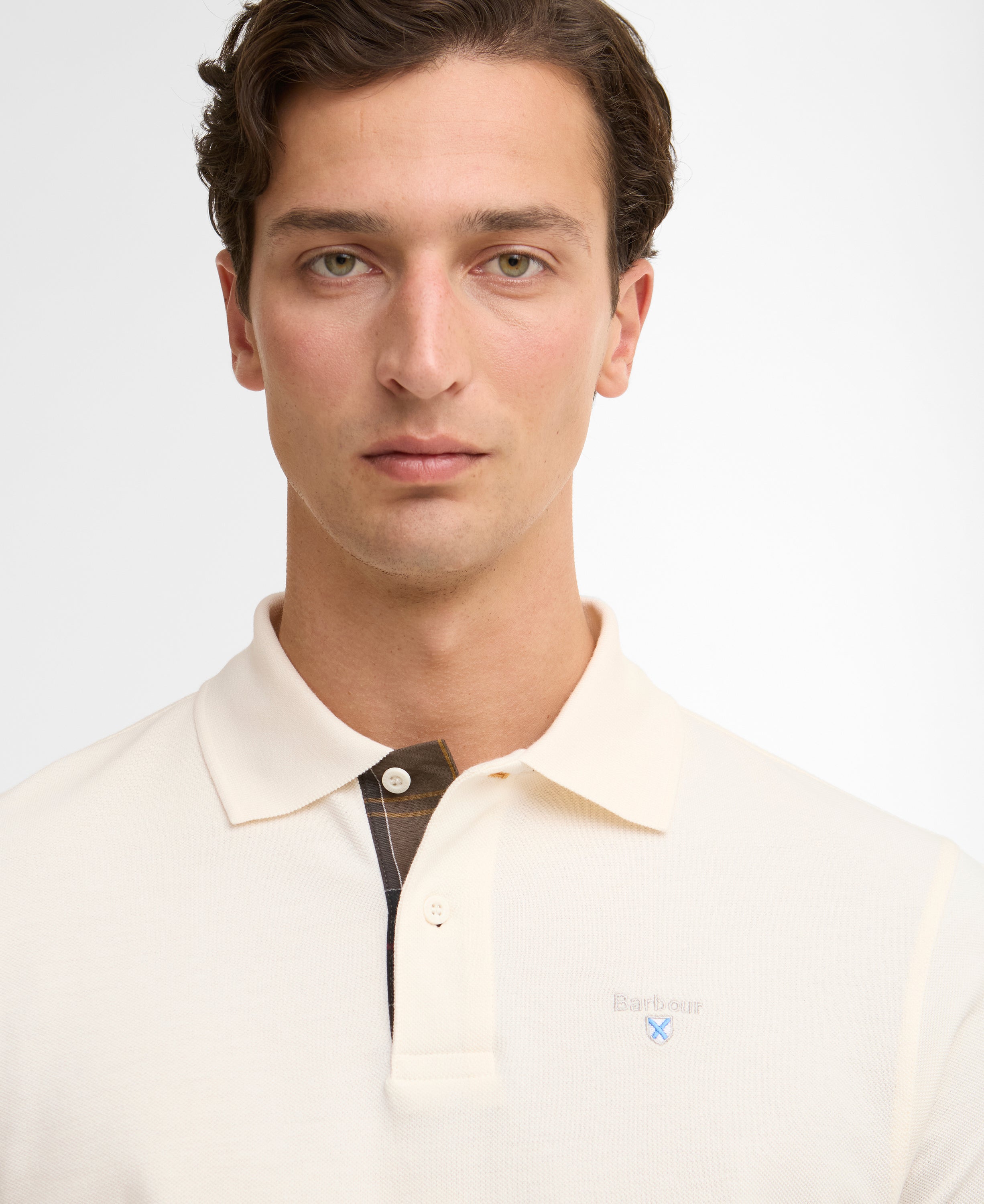Barbour tartan-pique-polo-shirt-whisper-white-classi – Legend Story