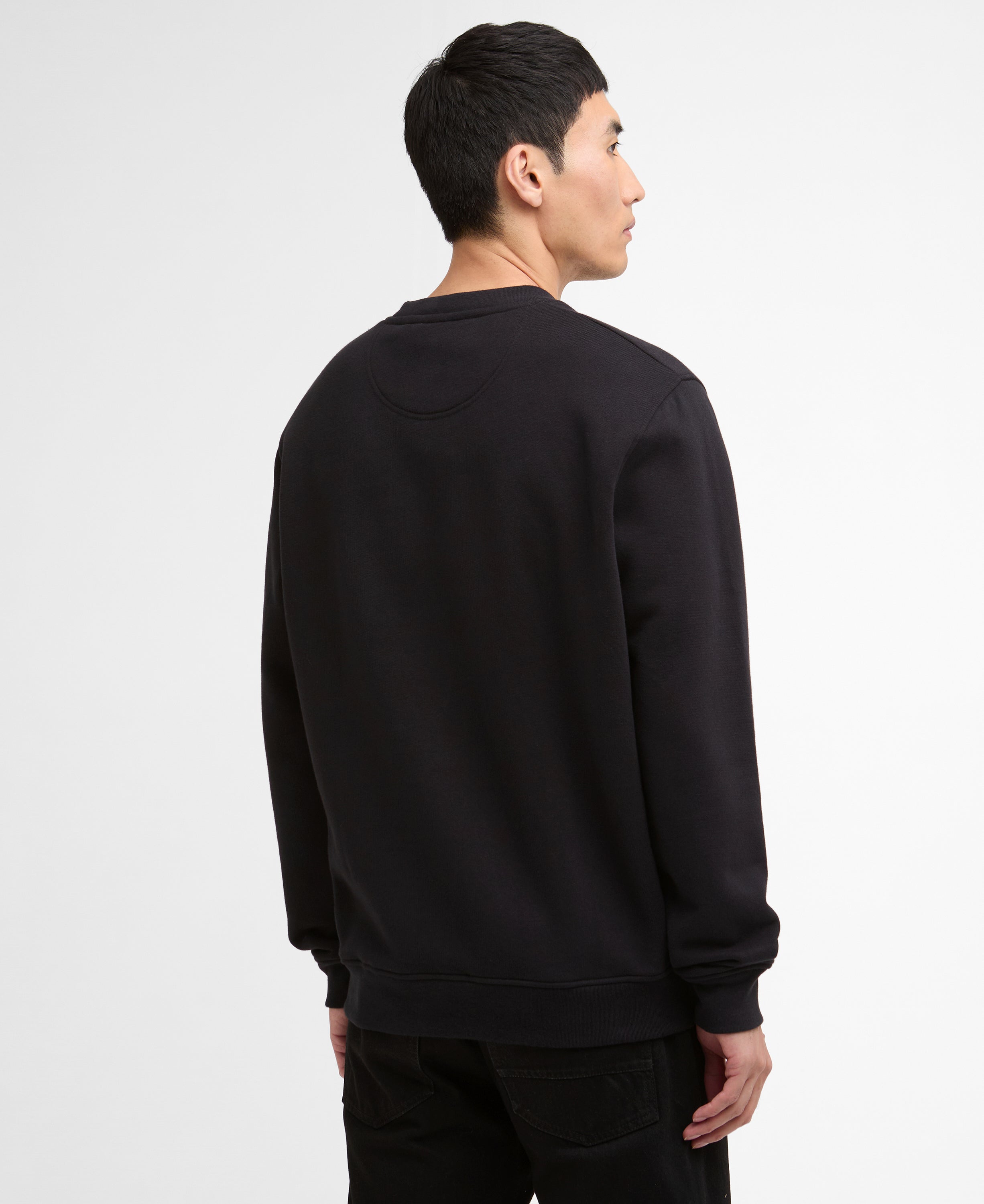 Barbour chainstitch-sweatshirt-black – Legend Story