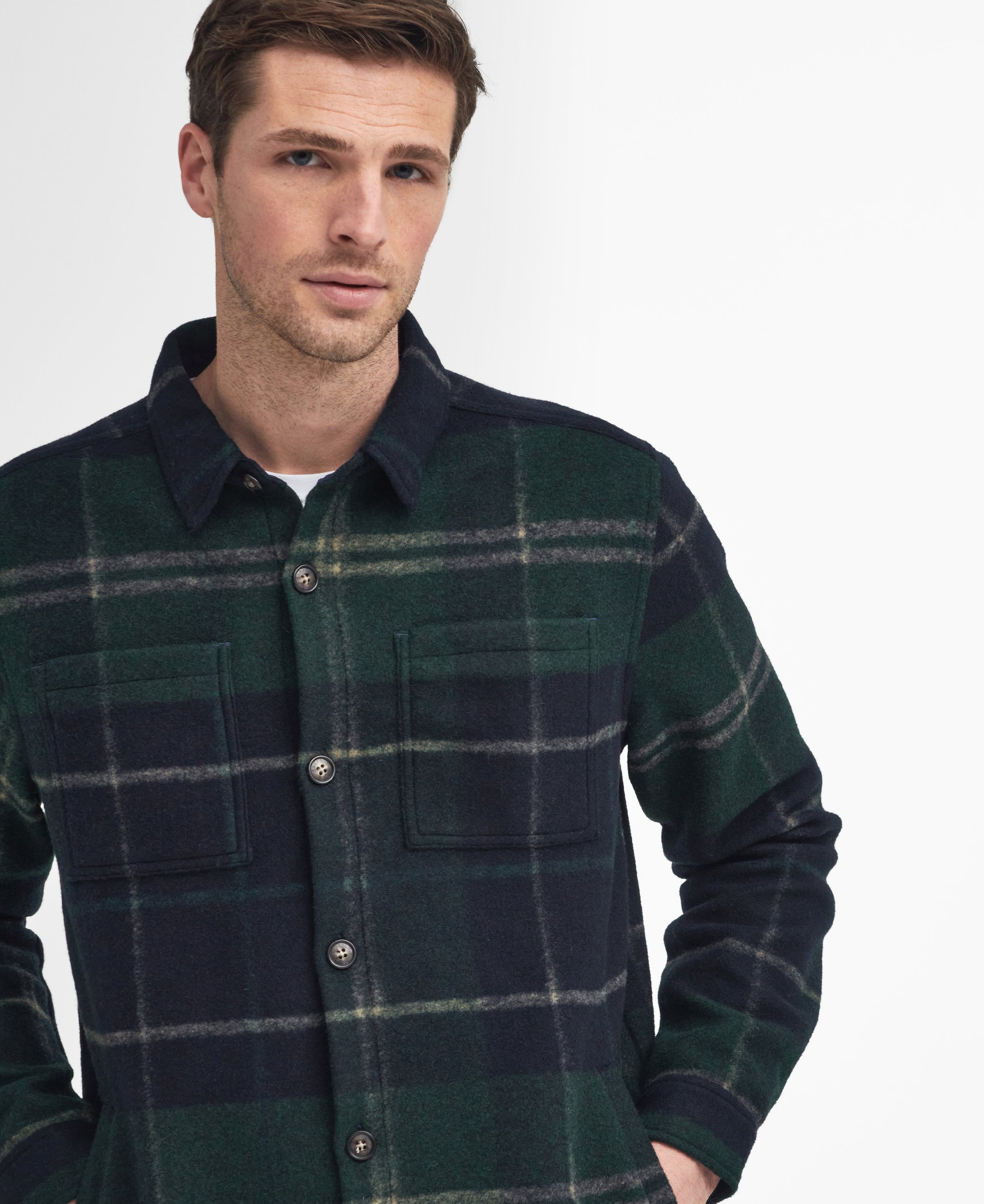 Barbour chapter-tailored-check-overshi-green-loch – Legend Story