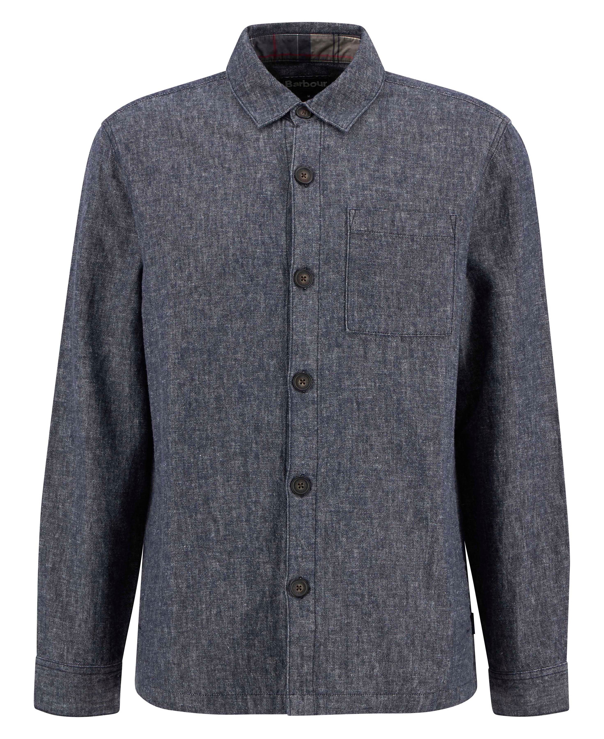 Barbour stillwater-linen-blend-overshi-navy – Legend Story