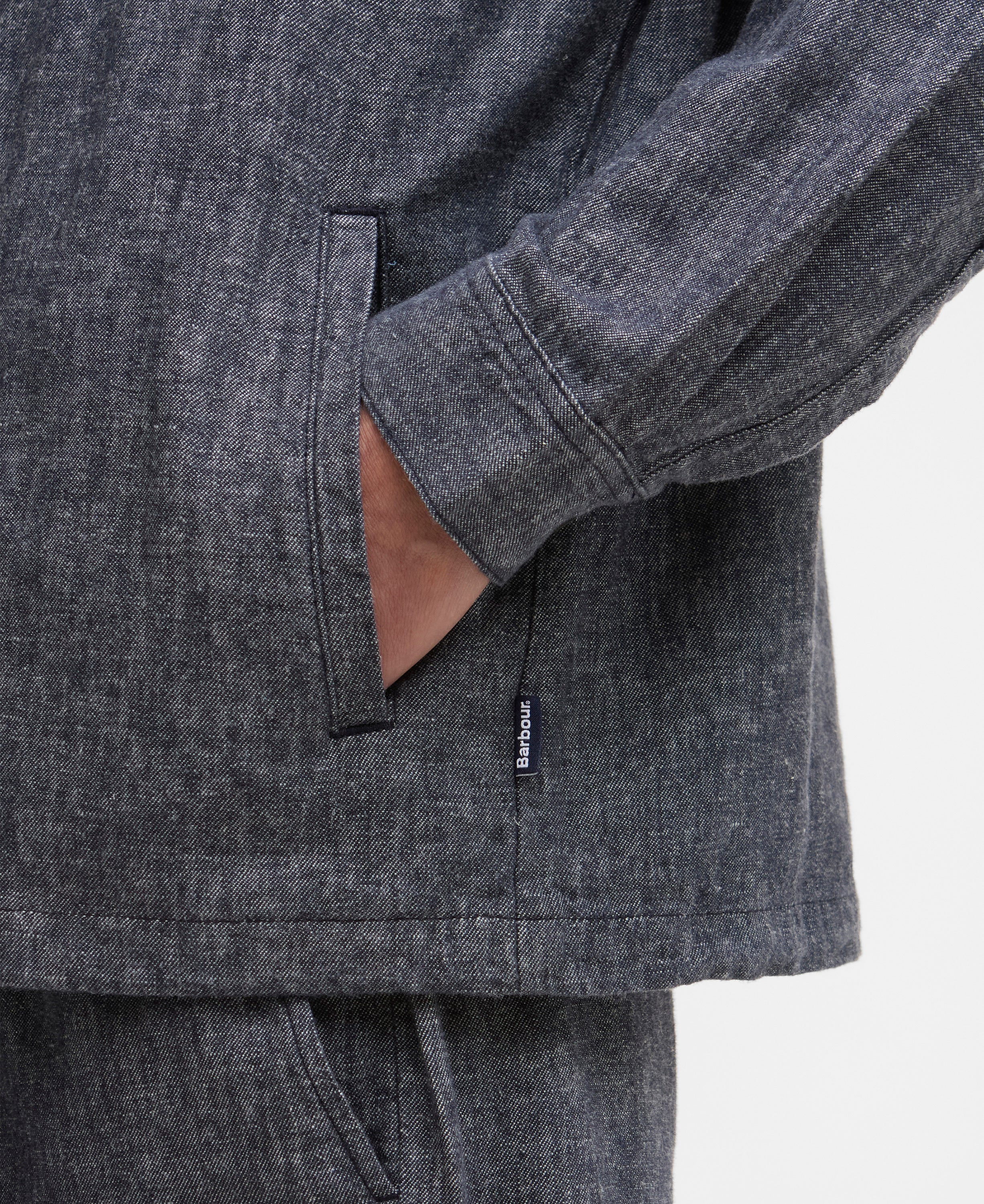 Barbour stillwater-linen-blend-overshi-navy – Legend Story