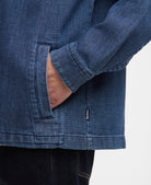 Barbour aickmen-textured-denim-overshi-indigo – Legend Story