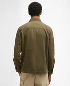 Barbour declan-patch-overshirt-ivy-green – Legend Story