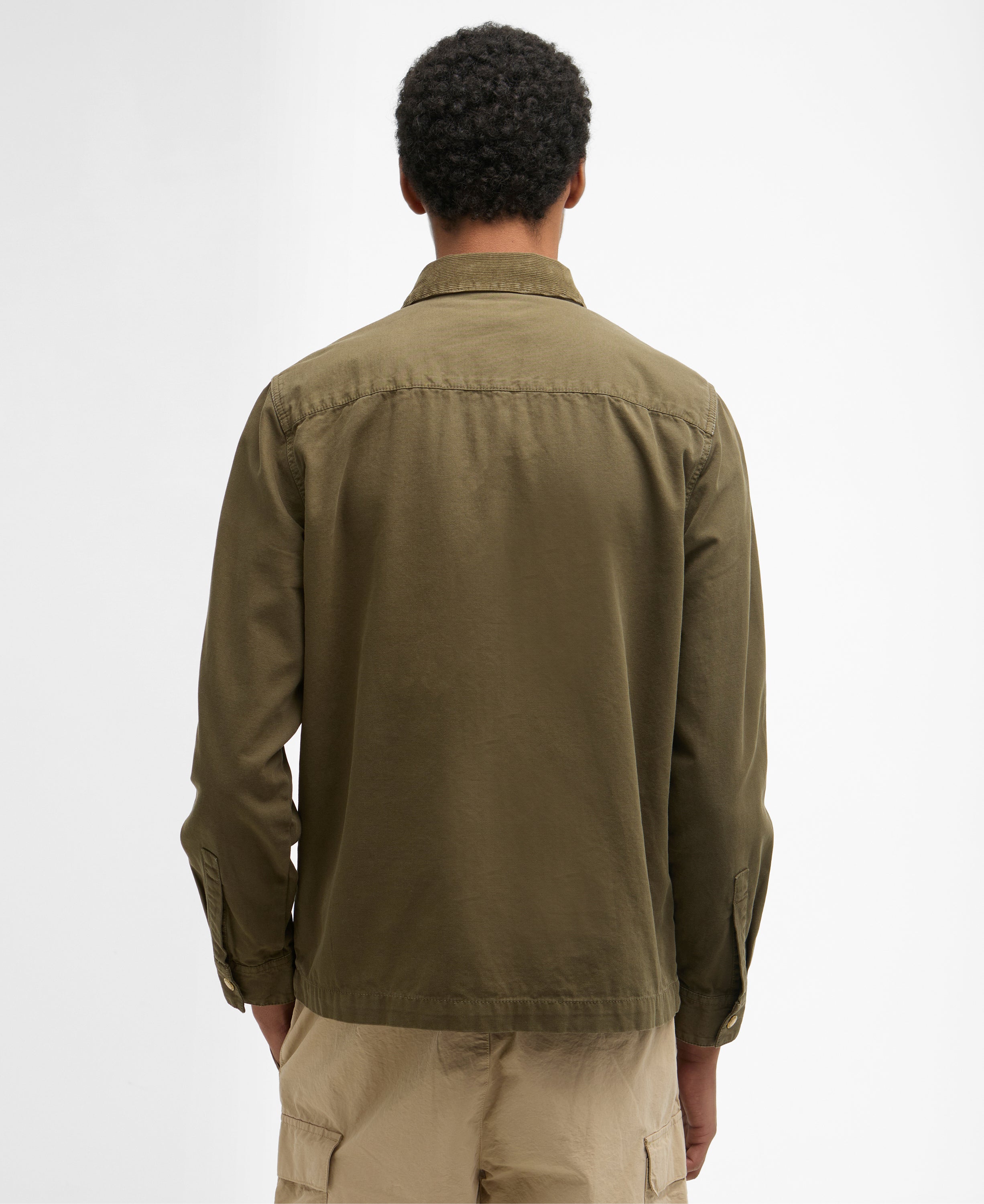 Barbour declan-patch-overshirt-ivy-green – Legend Story