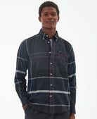 Barbour dunoon-tailored-tartan-shirt-black-slate – Legend Story