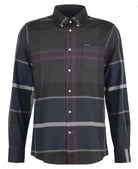 Barbour dunoon-tailored-tartan-shirt-black-slate – Legend Story