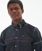 Barbour dunoon-tailored-tartan-shirt-black-slate – Legend Story