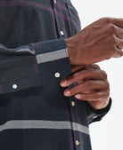 Barbour dunoon-tailored-tartan-shirt-black-slate – Legend Story