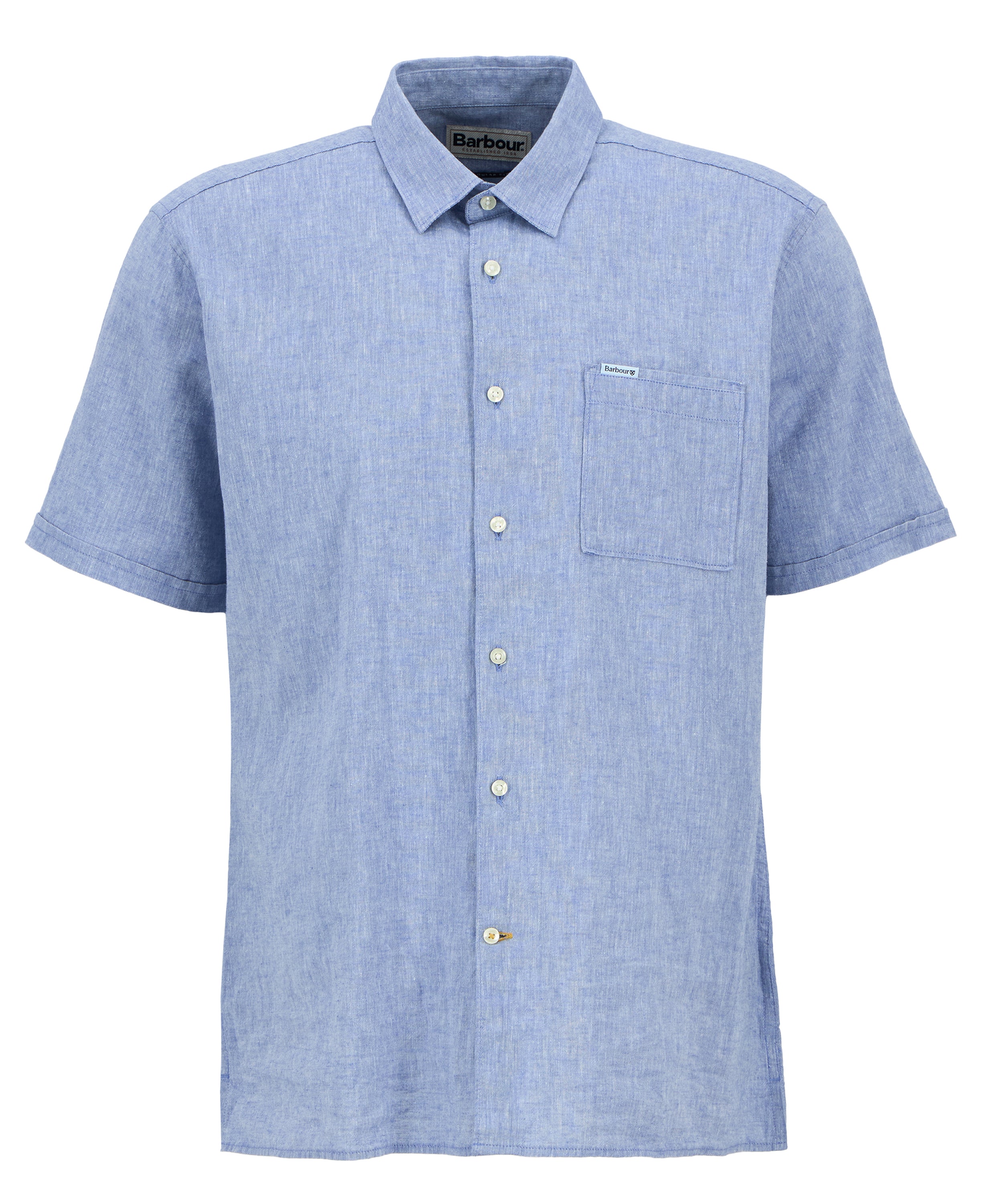 Barbour nelson-s-s-summer-fit-shirt-blue – Legend Story