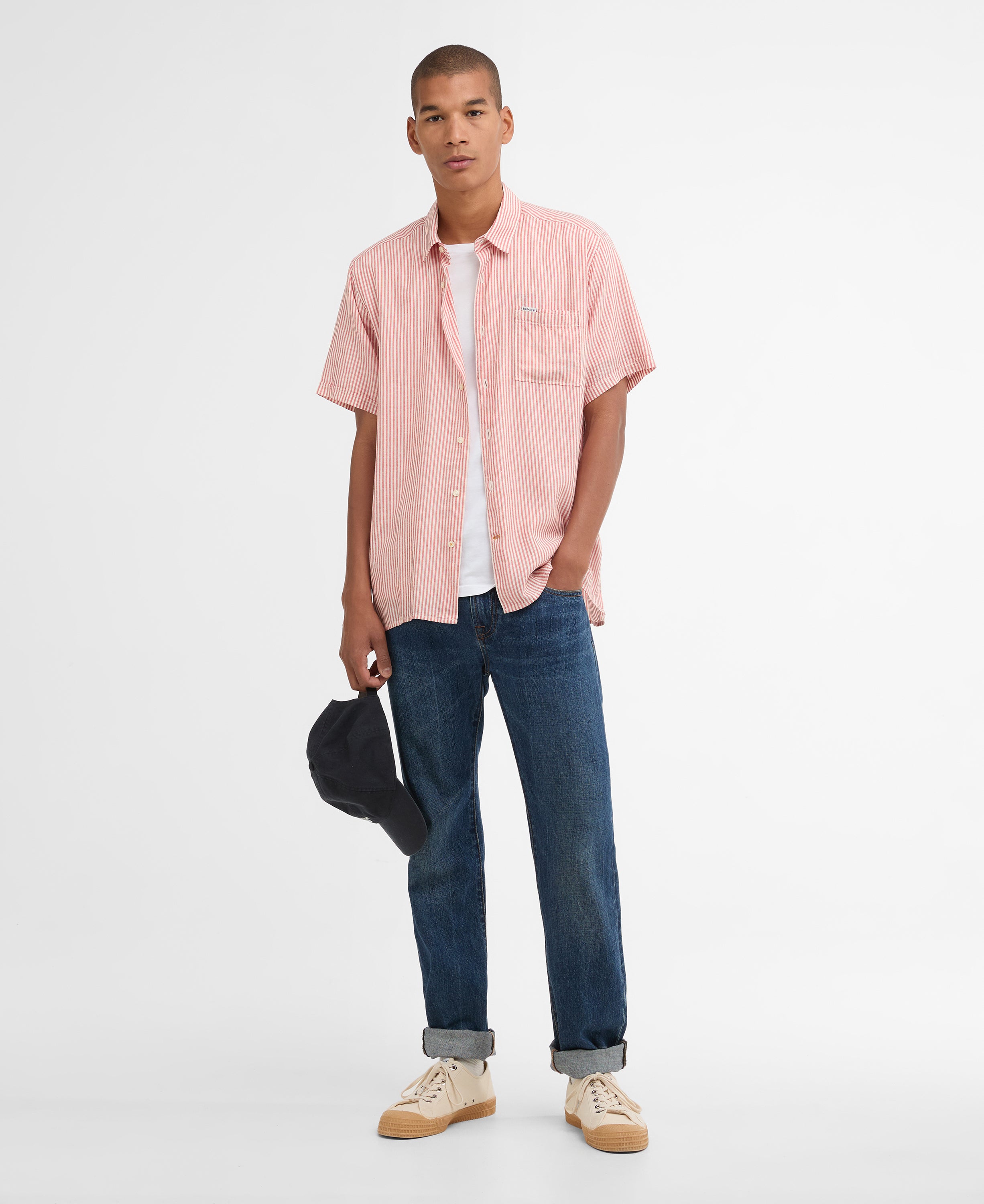 Barbour deerpark-striped-summer-fit-sh-red – Legend Story