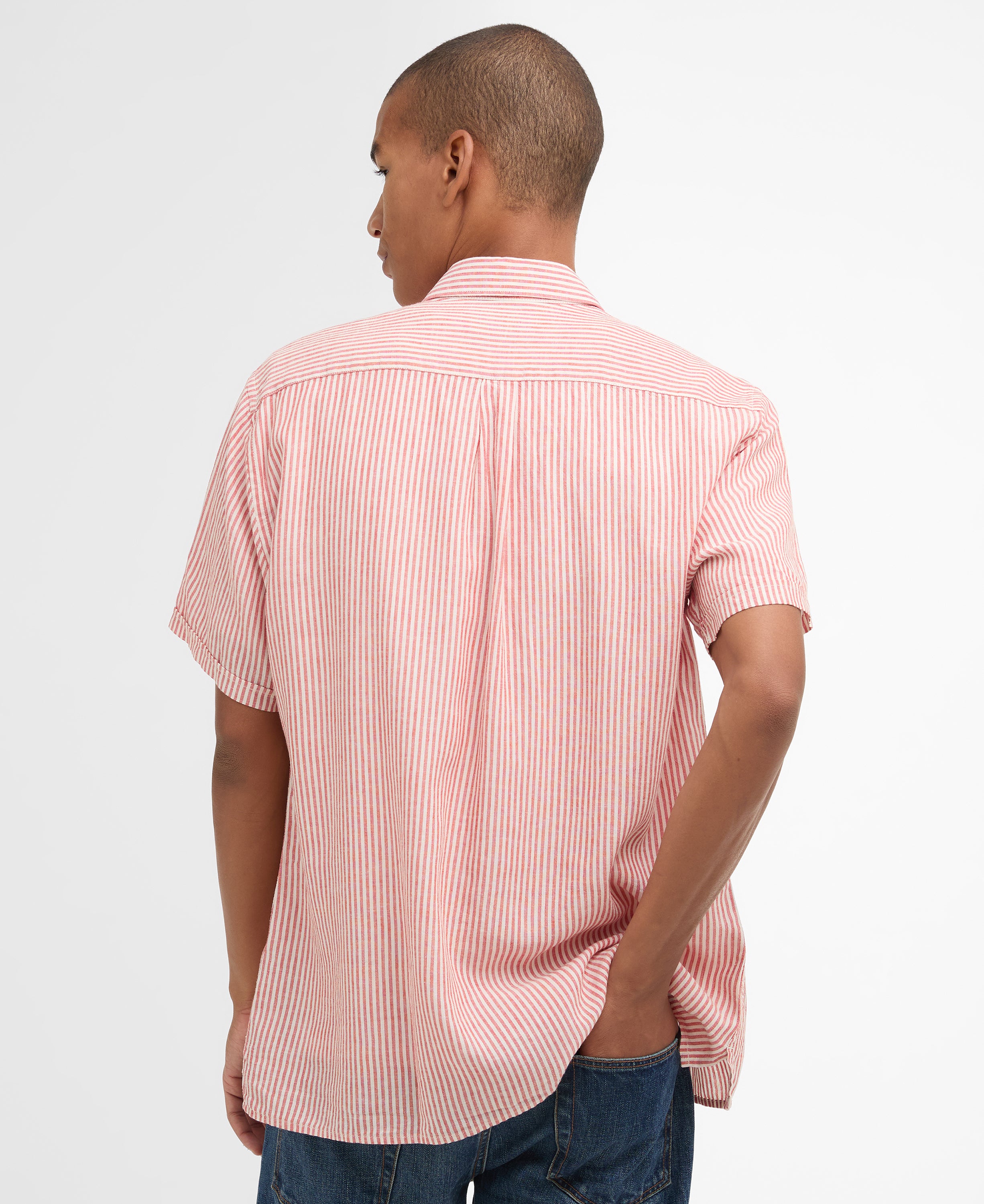 Barbour deerpark-striped-summer-fit-sh-red – Legend Story