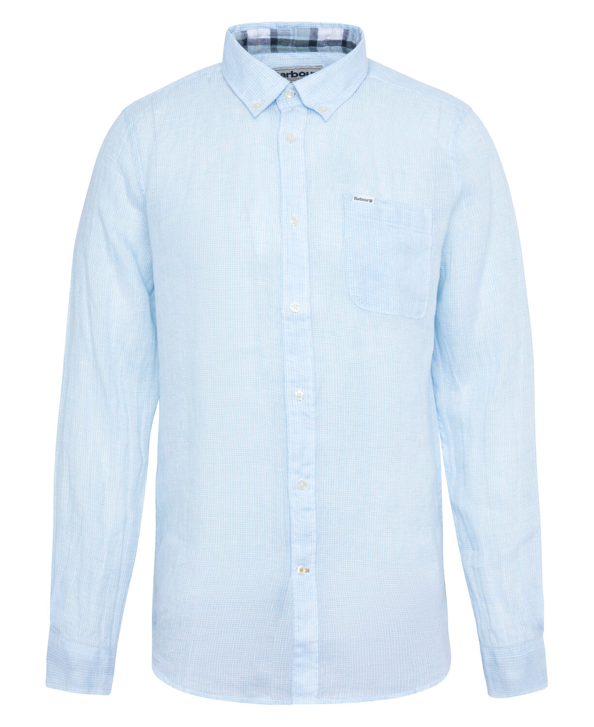 Barbour linton-tailored-shirt-ocean-sky – Legend Story