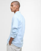 Barbour linton-tailored-shirt-ocean-sky – Legend Story