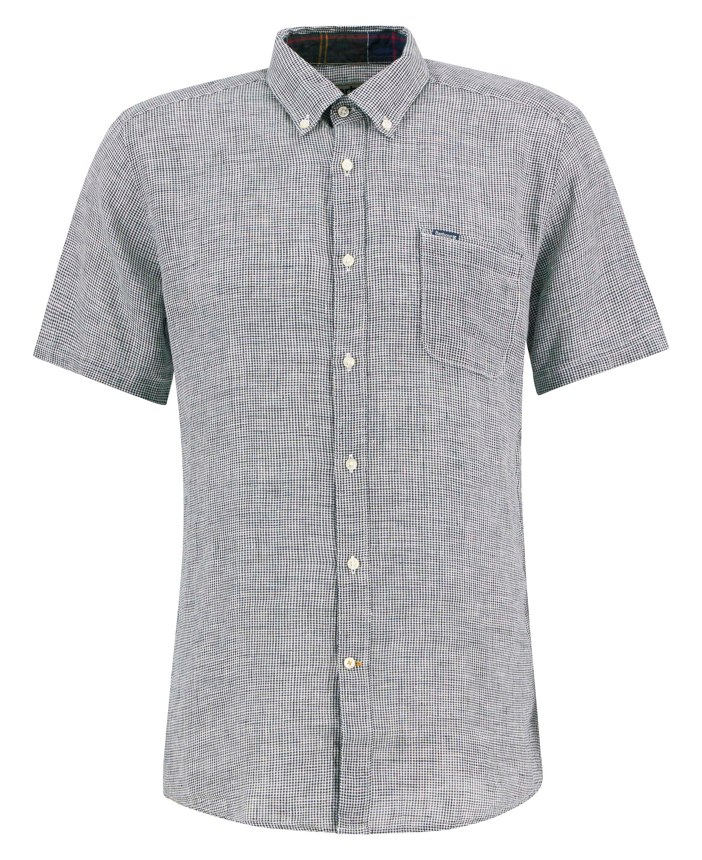 Barbour linton-linen-s-s-tailored-shir-dark-navy – Legend Story