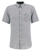 Barbour linton-linen-s-s-tailored-shir-dark-navy – Legend Story