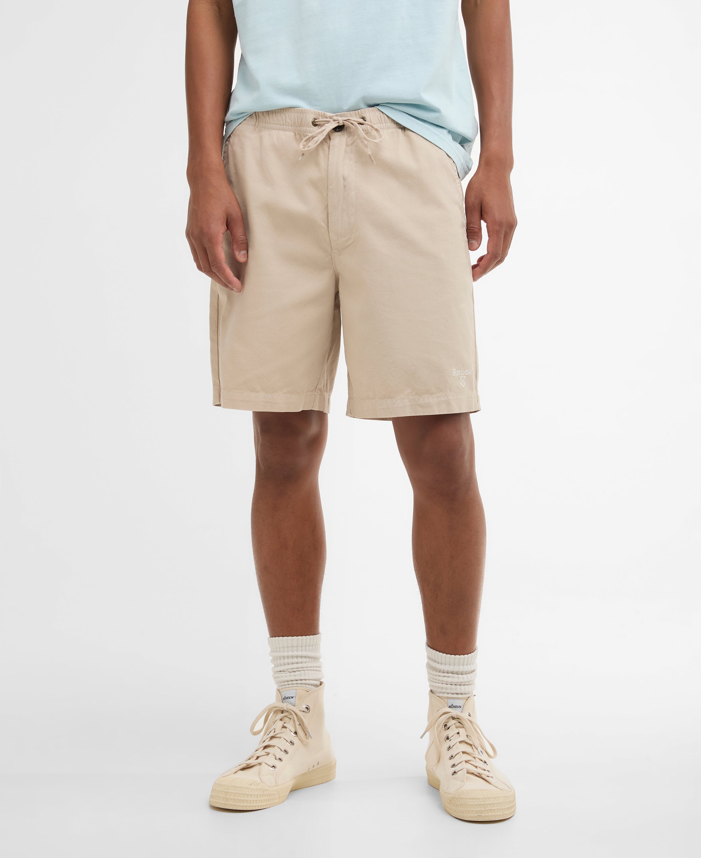 Barbour washed-oxford-relaxed-short-mist – Legend Story
