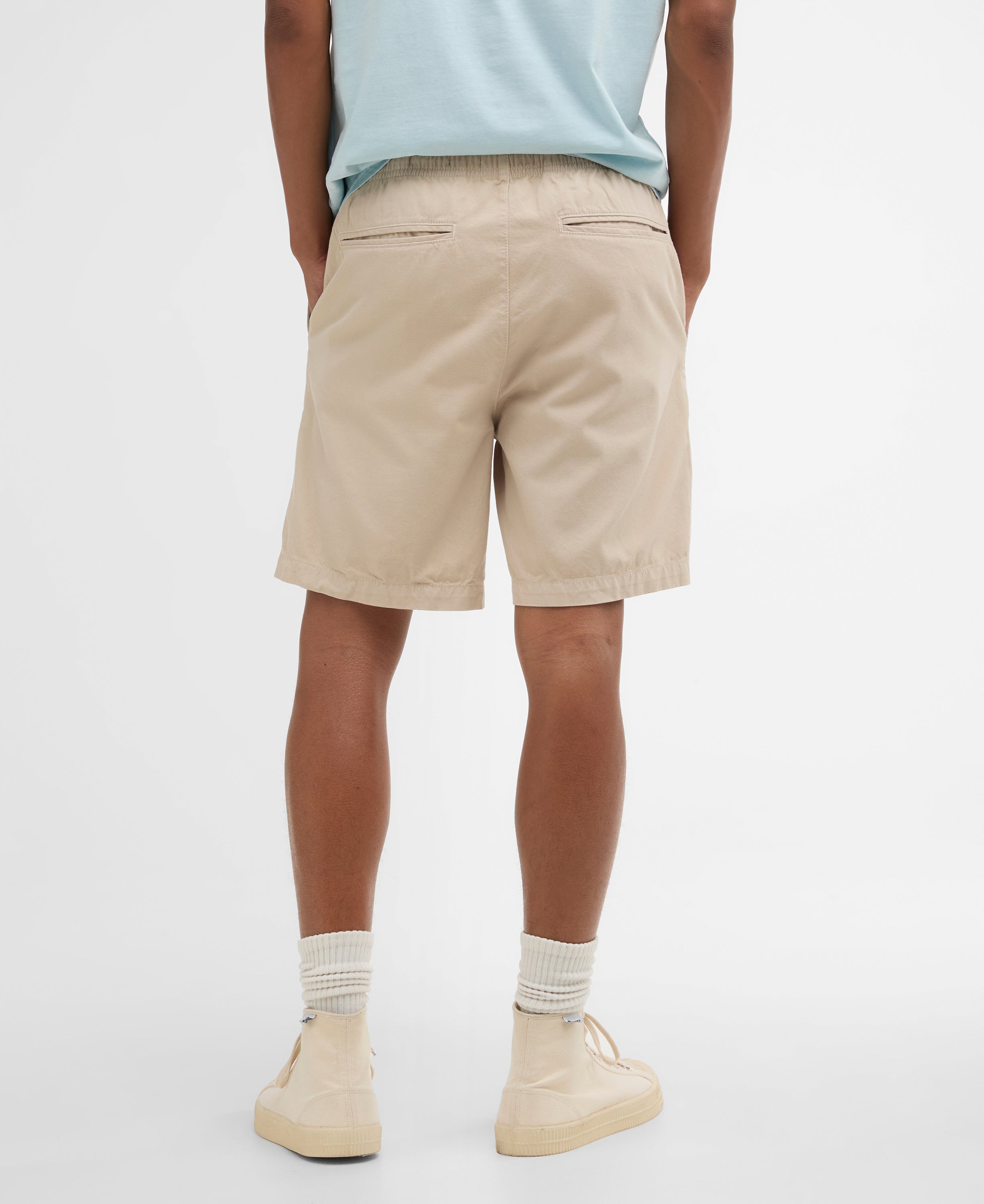 Barbour washed-oxford-relaxed-short-mist – Legend Story