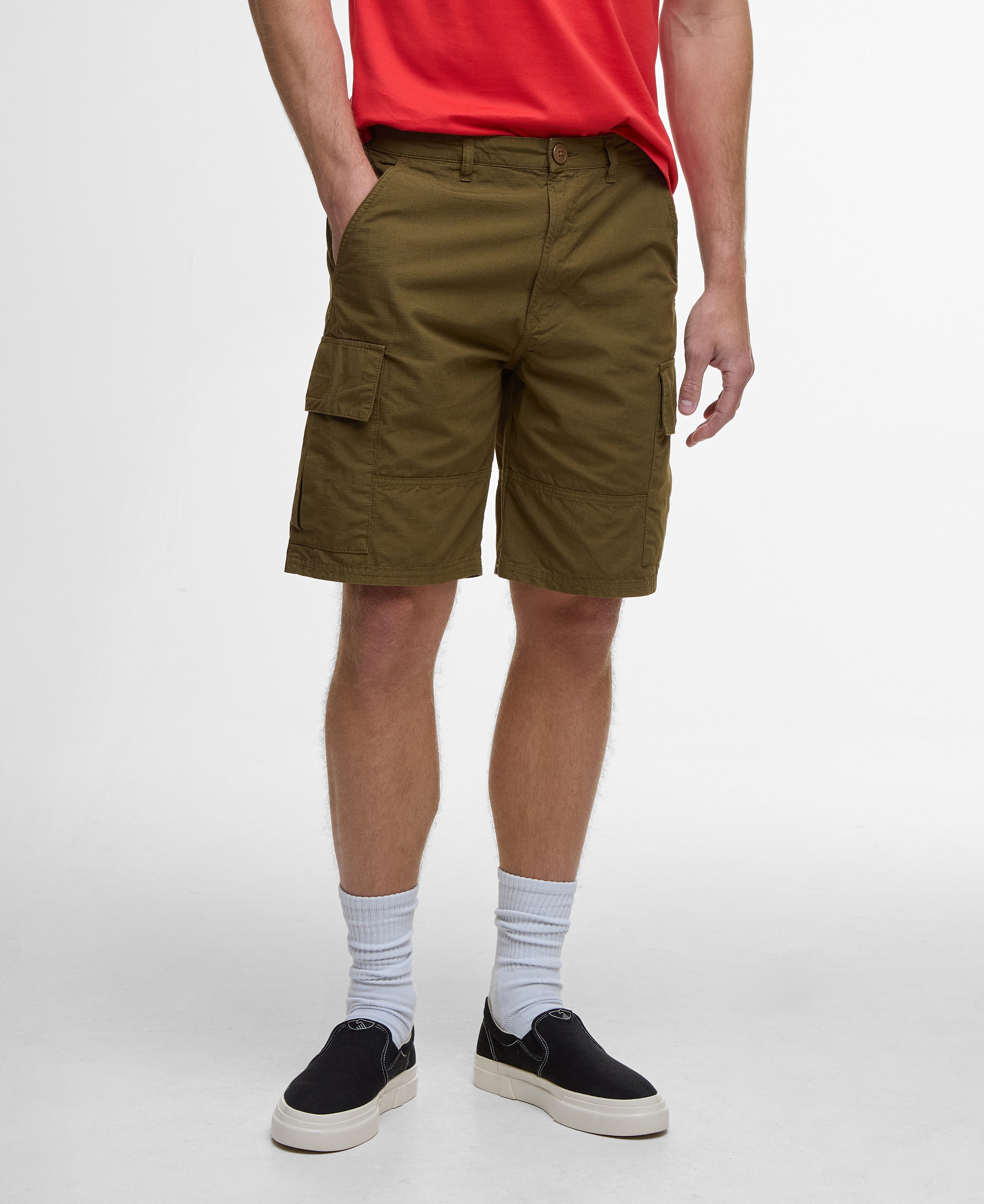 Barbour ripstop-cargo-short-light-sage – Legend Story