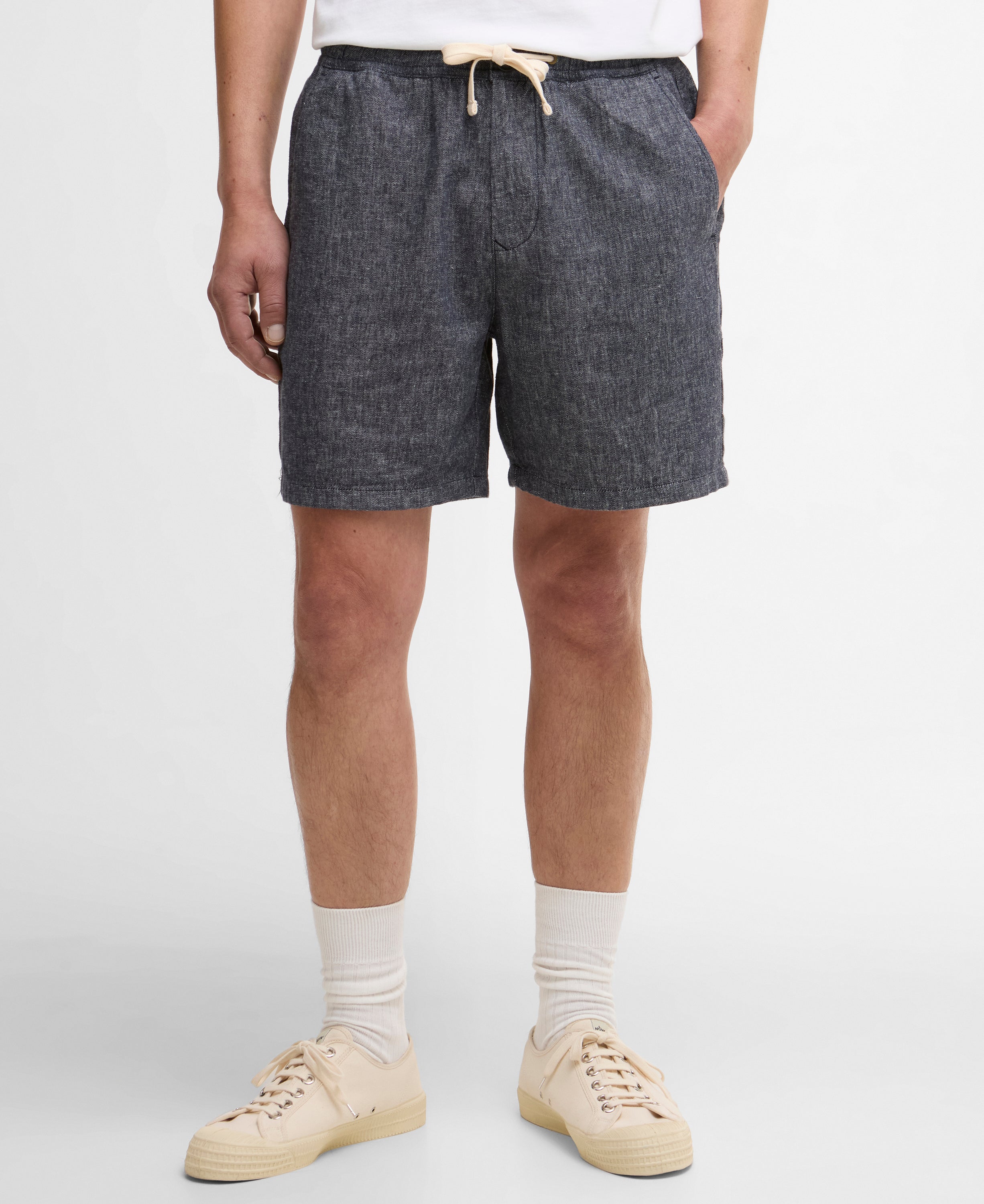 Barbour stillwater-linen-blend-short-navy – Legend Story
