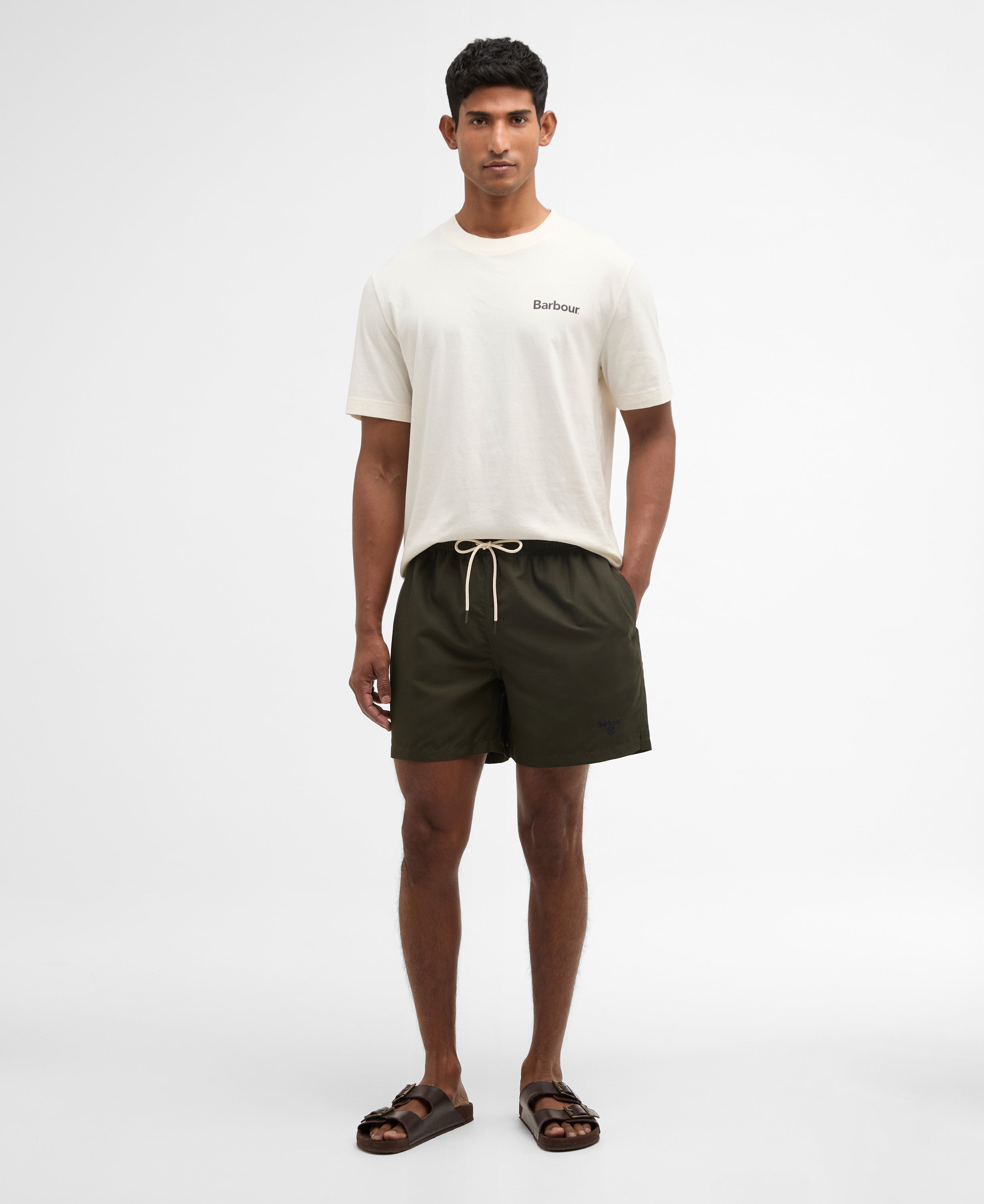 Barbour water-reactive-tartan-swim-sho-olive – Legend Story