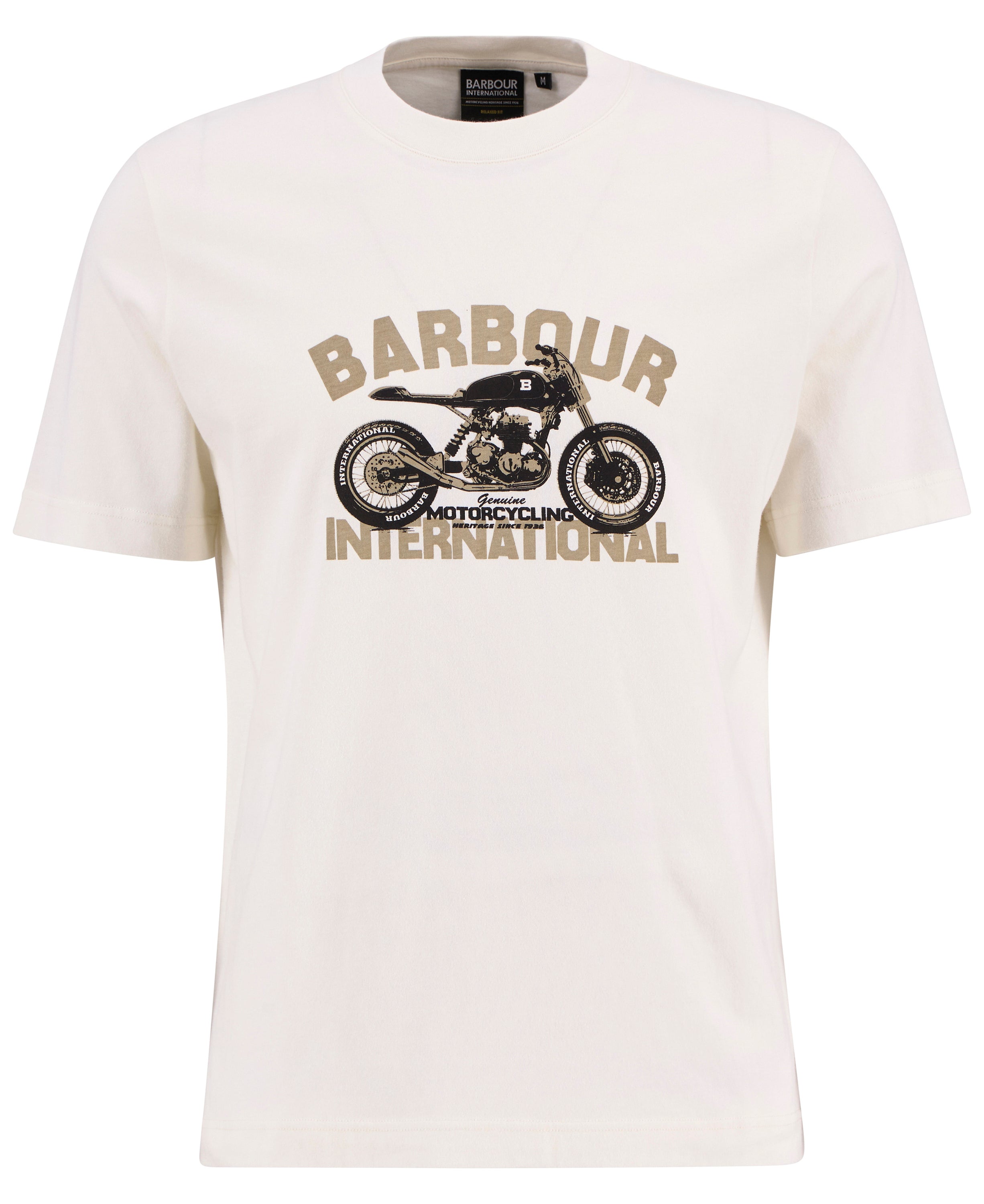 Barbour shifter-graphic-print-t-shirt-whisper-white – Legend Story