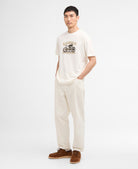 Barbour shifter-graphic-print-t-shirt-whisper-white – Legend Story
