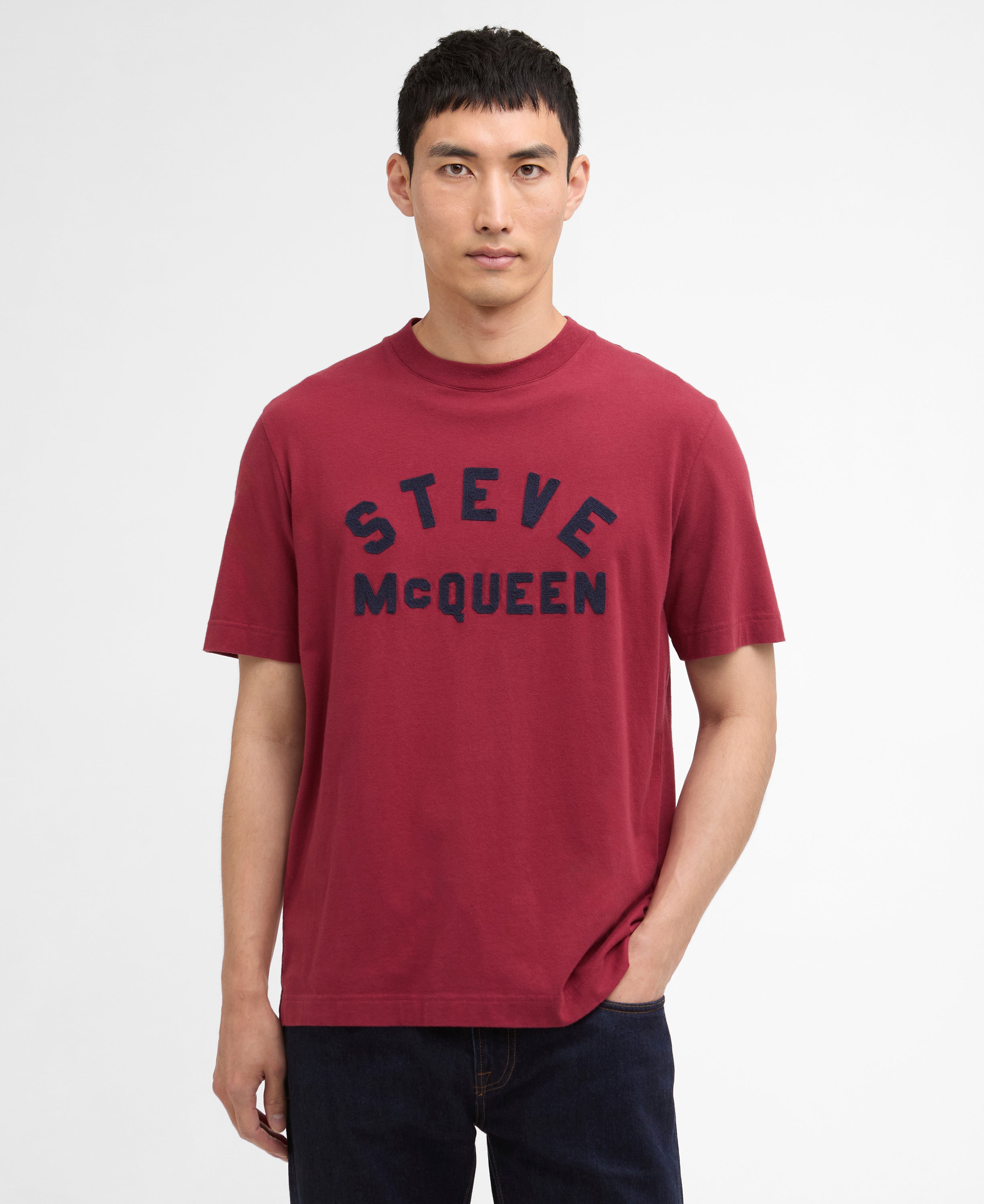 Barbour mcqueen-chain-t-shirt-ruby-wine – Legend Story