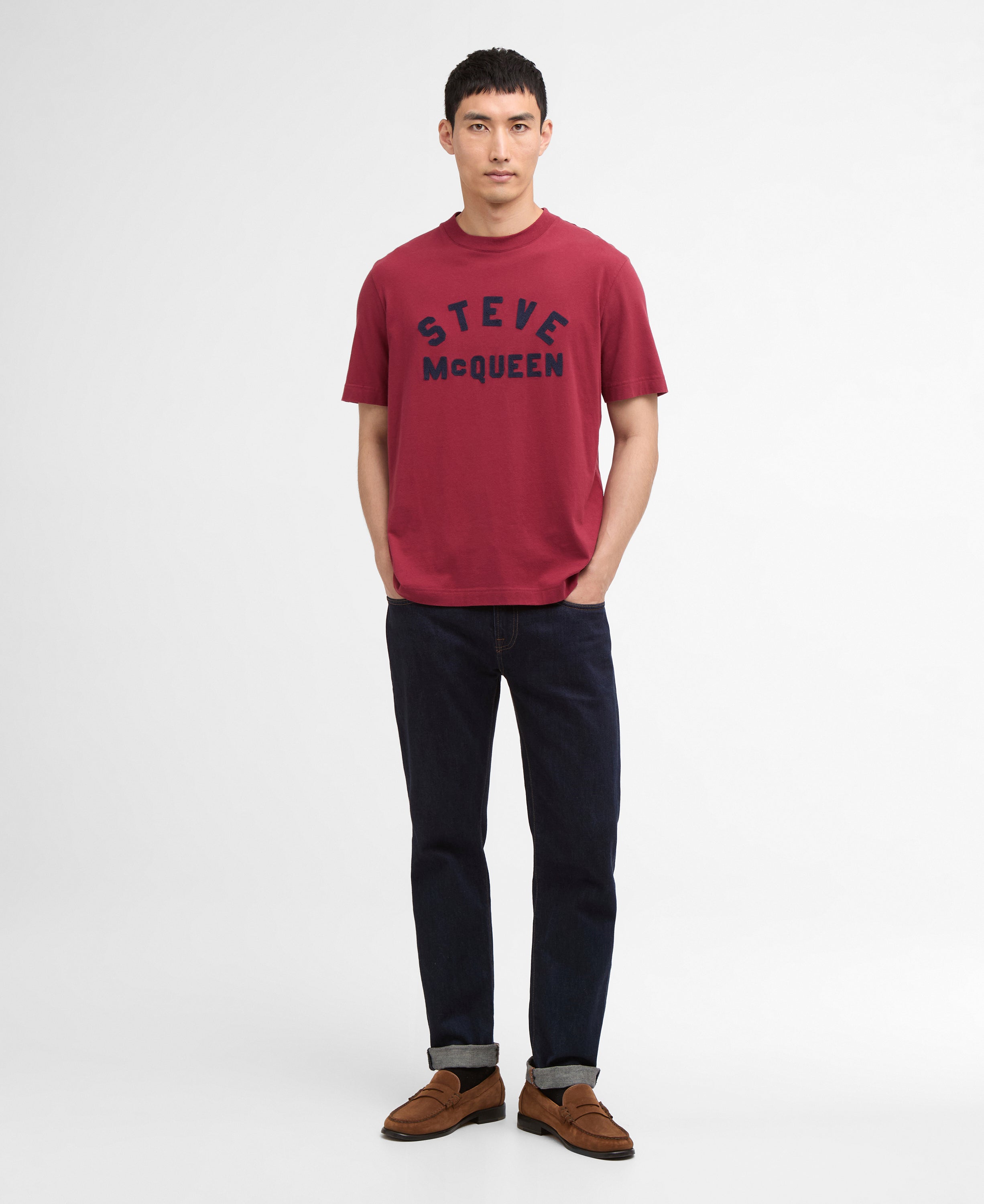 Barbour mcqueen-chain-t-shirt-ruby-wine – Legend Story