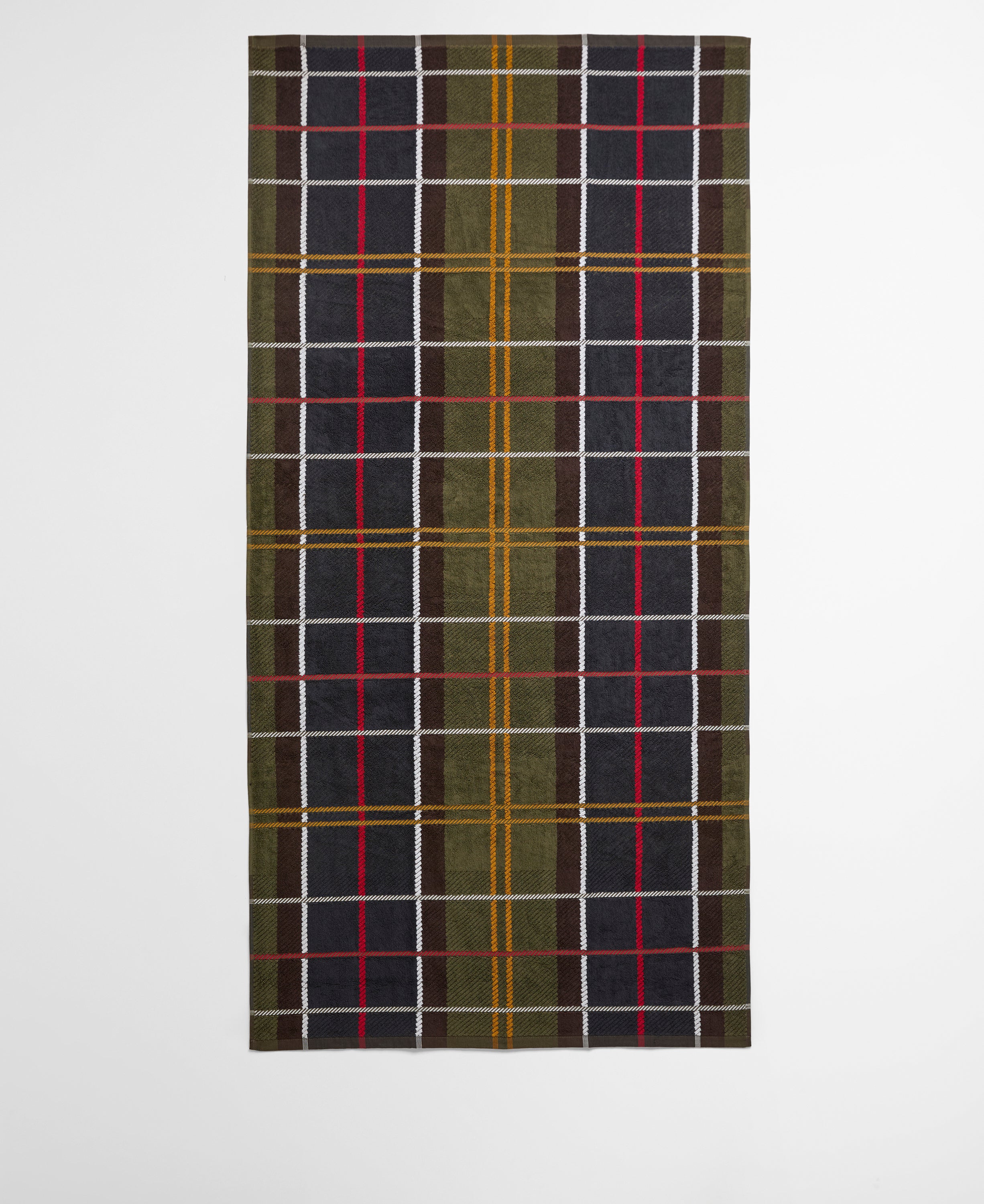 Barbour tartan-beach-towel-classic-tartan – Legend Story