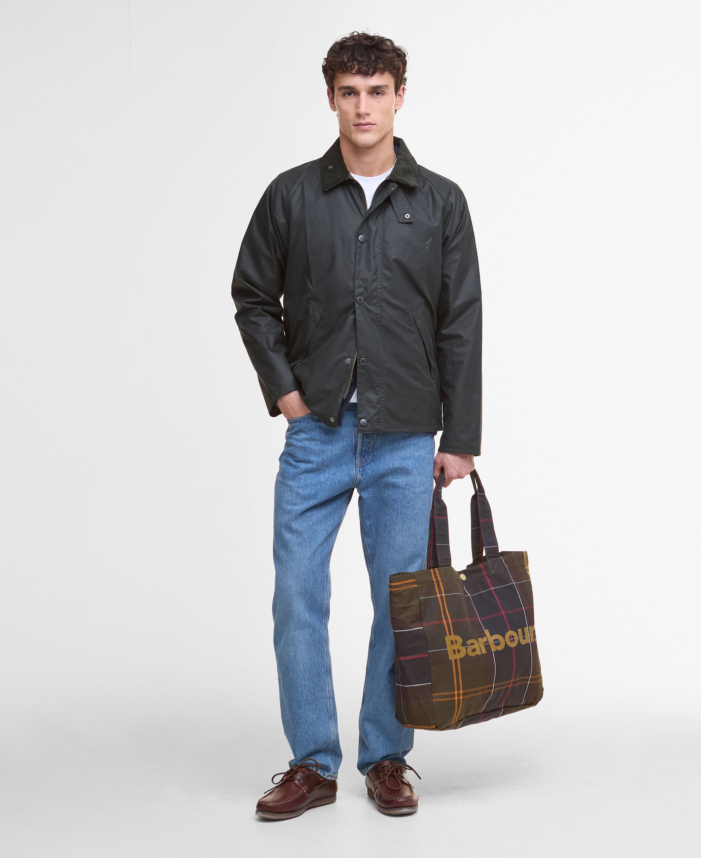 Barbour telfield-tartan-tote-bag-classic-tartan – Legend Story