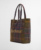 Barbour telfield-tartan-tote-bag-classic-tartan – Legend Story
