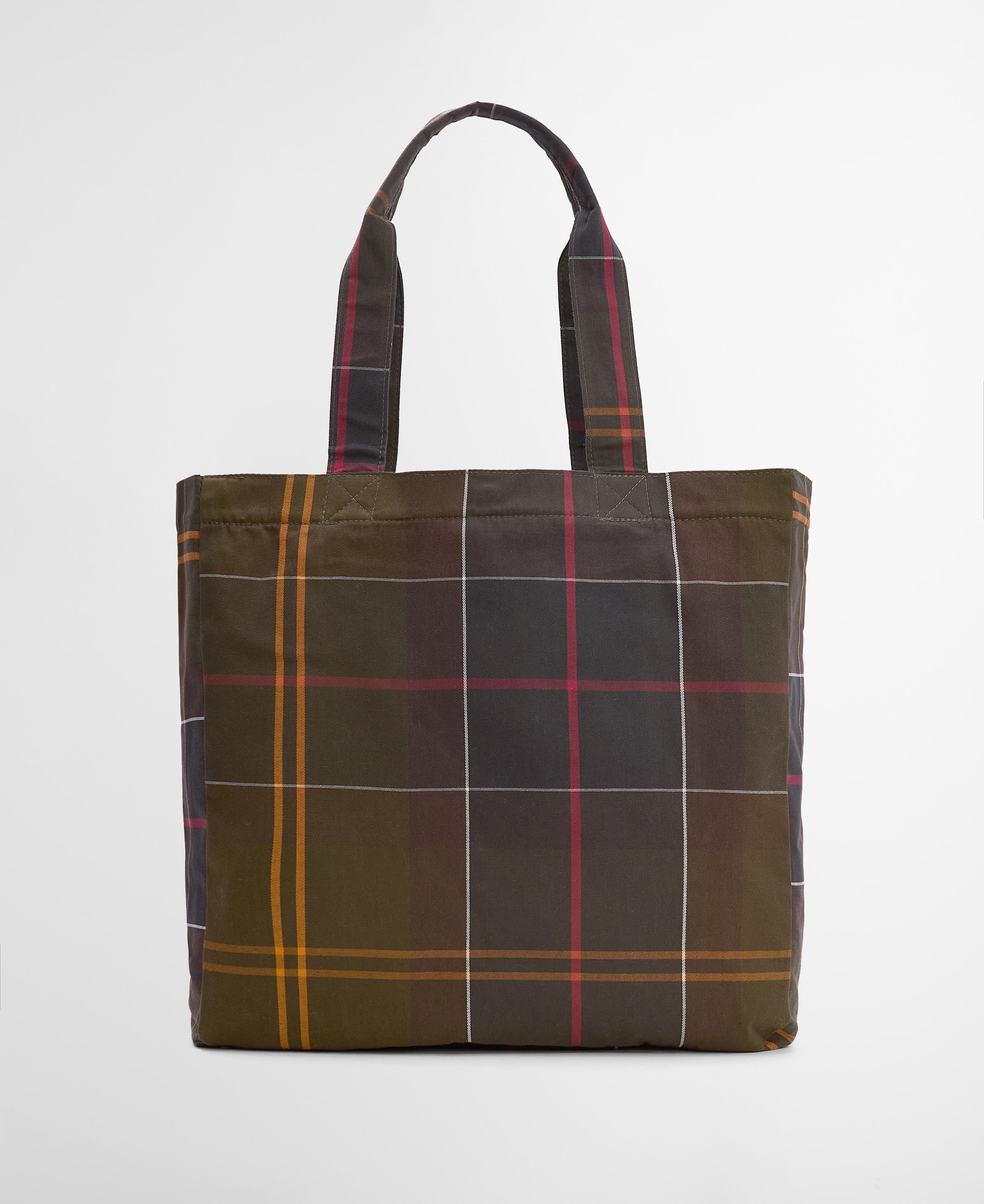 Barbour telfield-tartan-tote-bag-classic-tartan – Legend Story