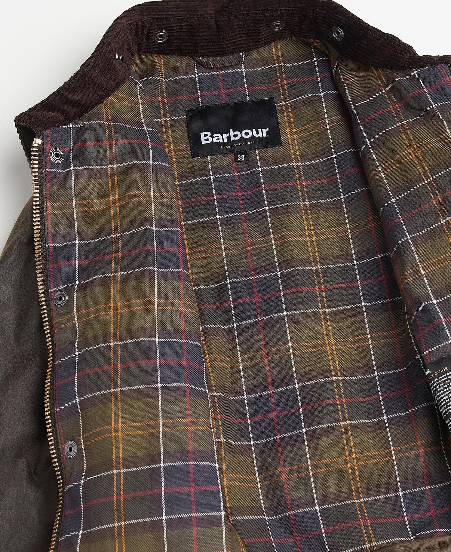 Barbour os-transport-wax-jacket-olive – Legend Story