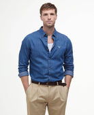 Barbour chambray-crest-tailored-shirt-chambray – Legend Story