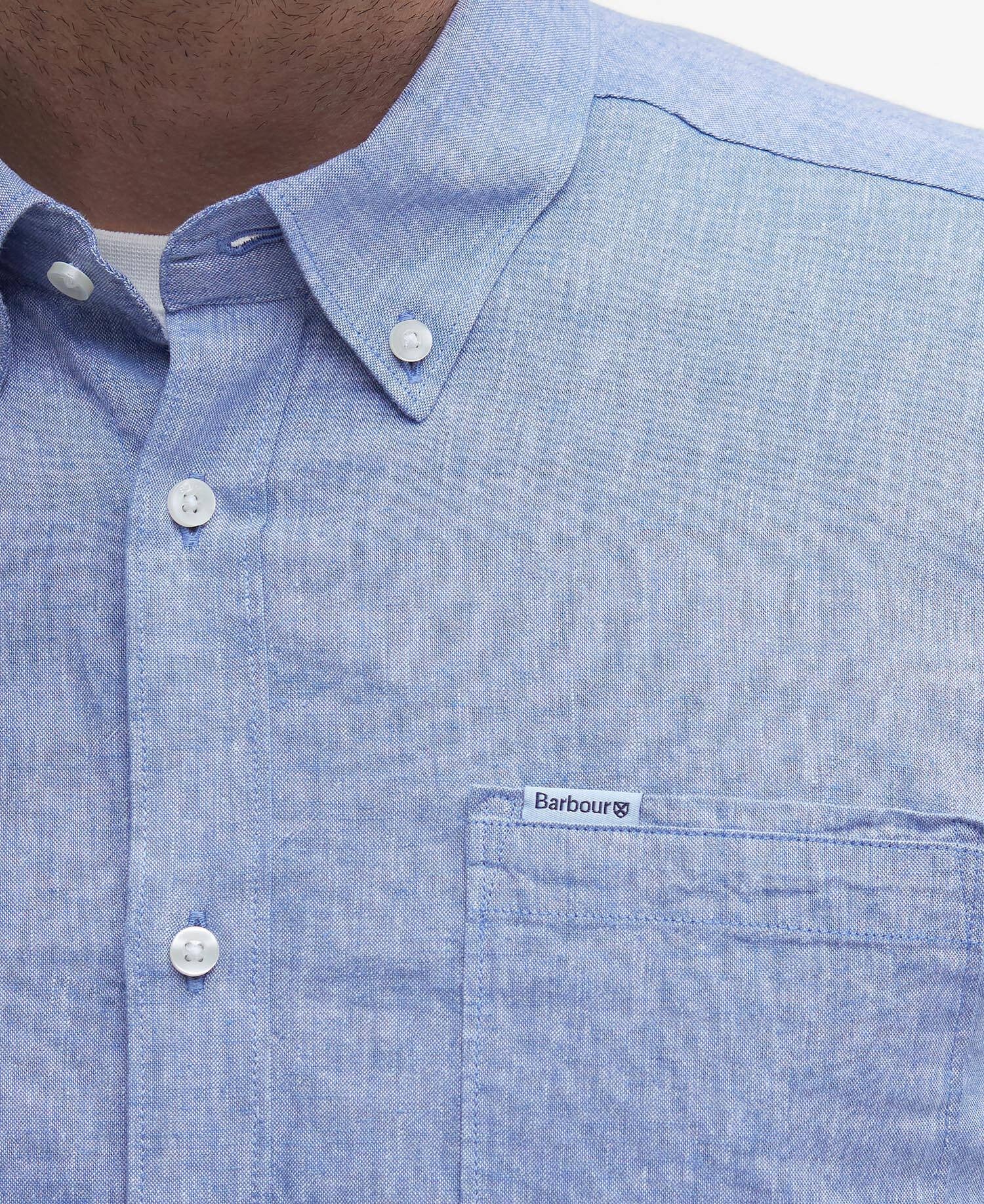 Barbour nelson-tailored-shirt-blue – Legend Story