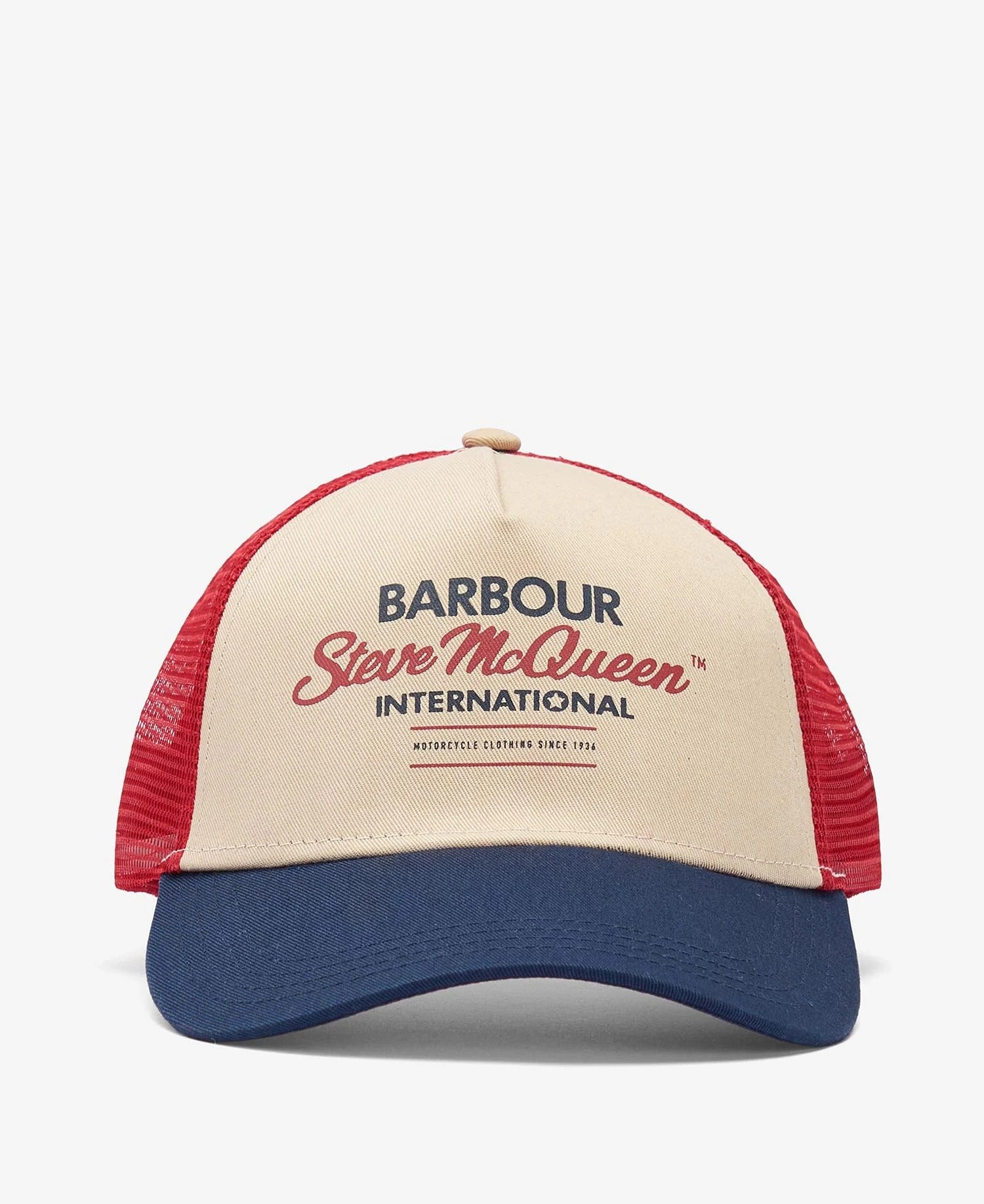 Barbour intl-smq-trucker-cap-navy-red-stone – Legend Story