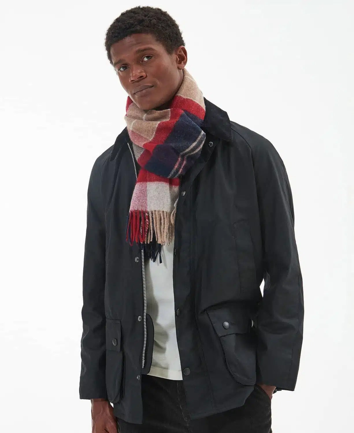 Barbour inverness-tartan-scarf-cranberry-tartan – Legend Story