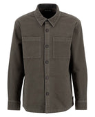 Barbour regular-moleskin-overshirt-dark-olive – Legend Story
