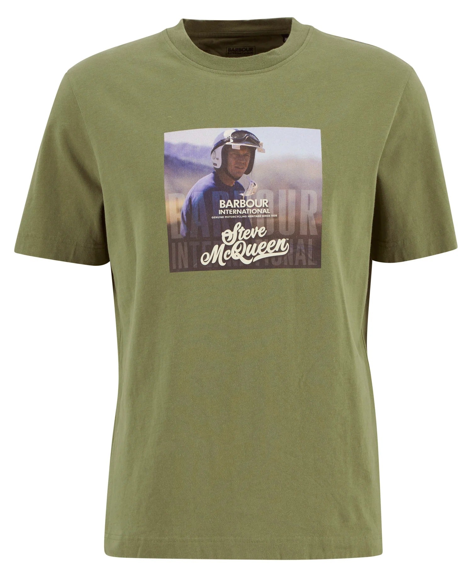 Barbour walde-photographic-t-shirt-olvine – Legend Story