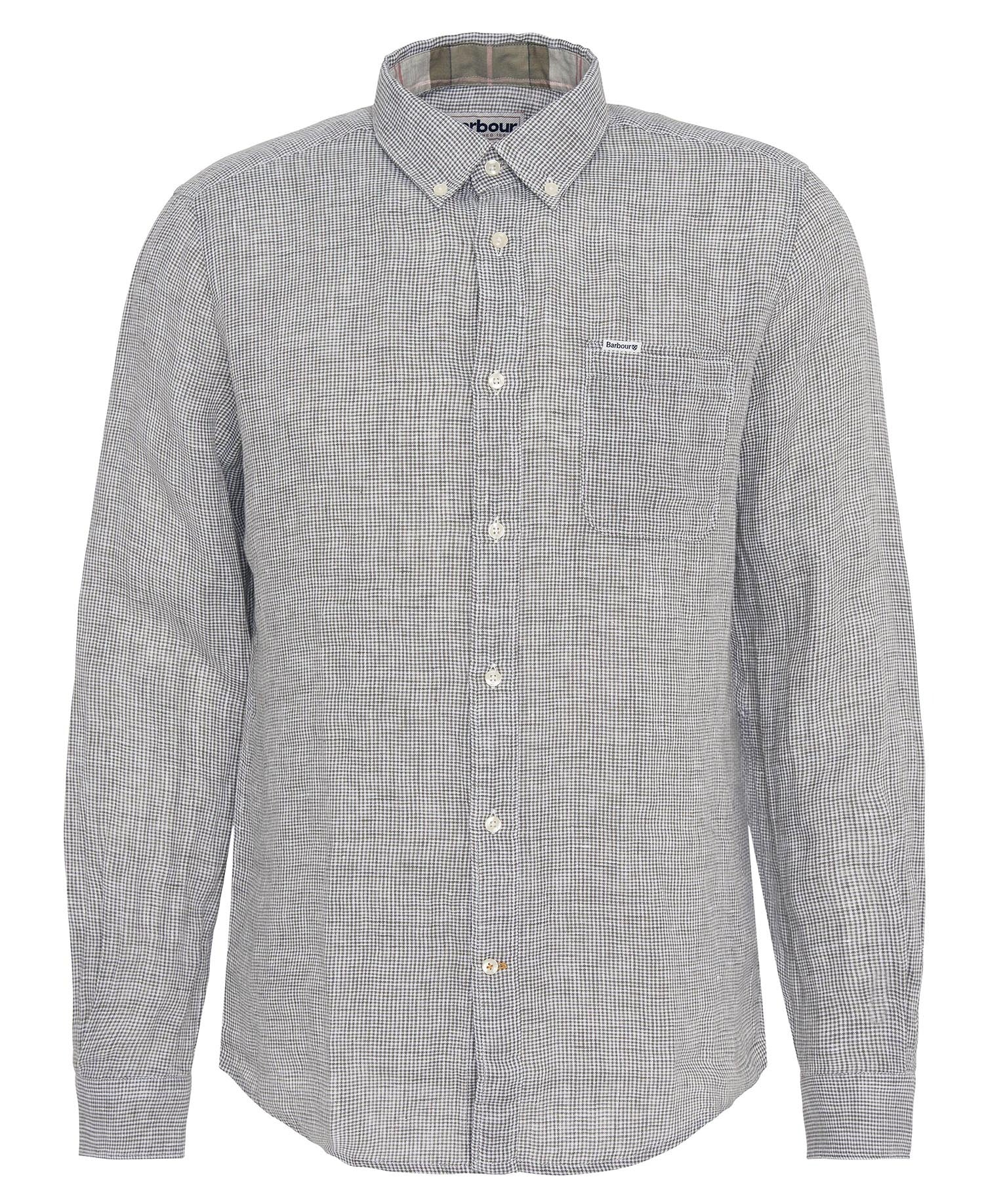 Barbour linton-tailored-shirt-olive – Legend Story