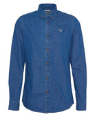 Barbour chambray-crest-tailored-shirt-chambray – Legend Story