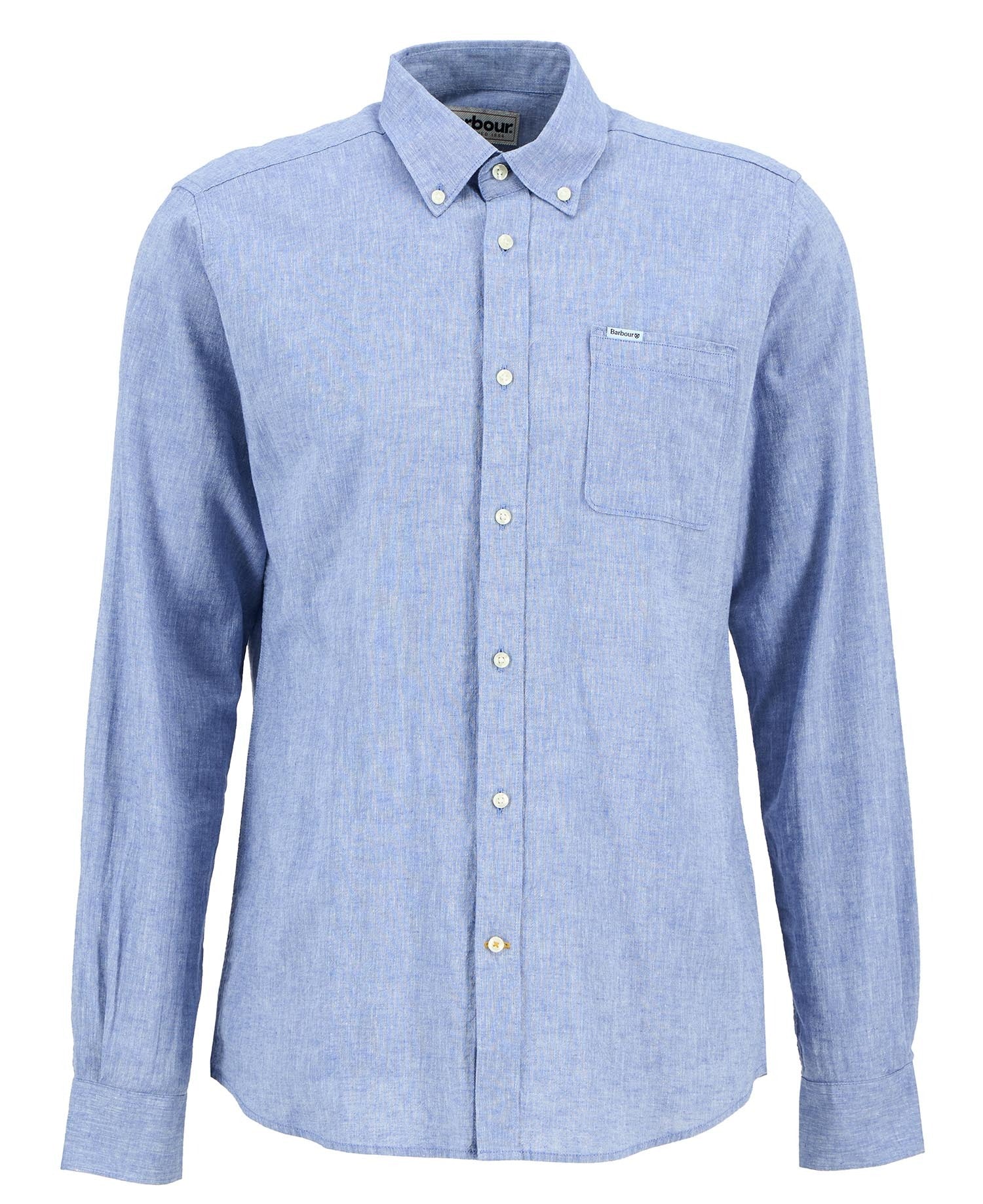 Barbour nelson-tailored-shirt-blue – Legend Story