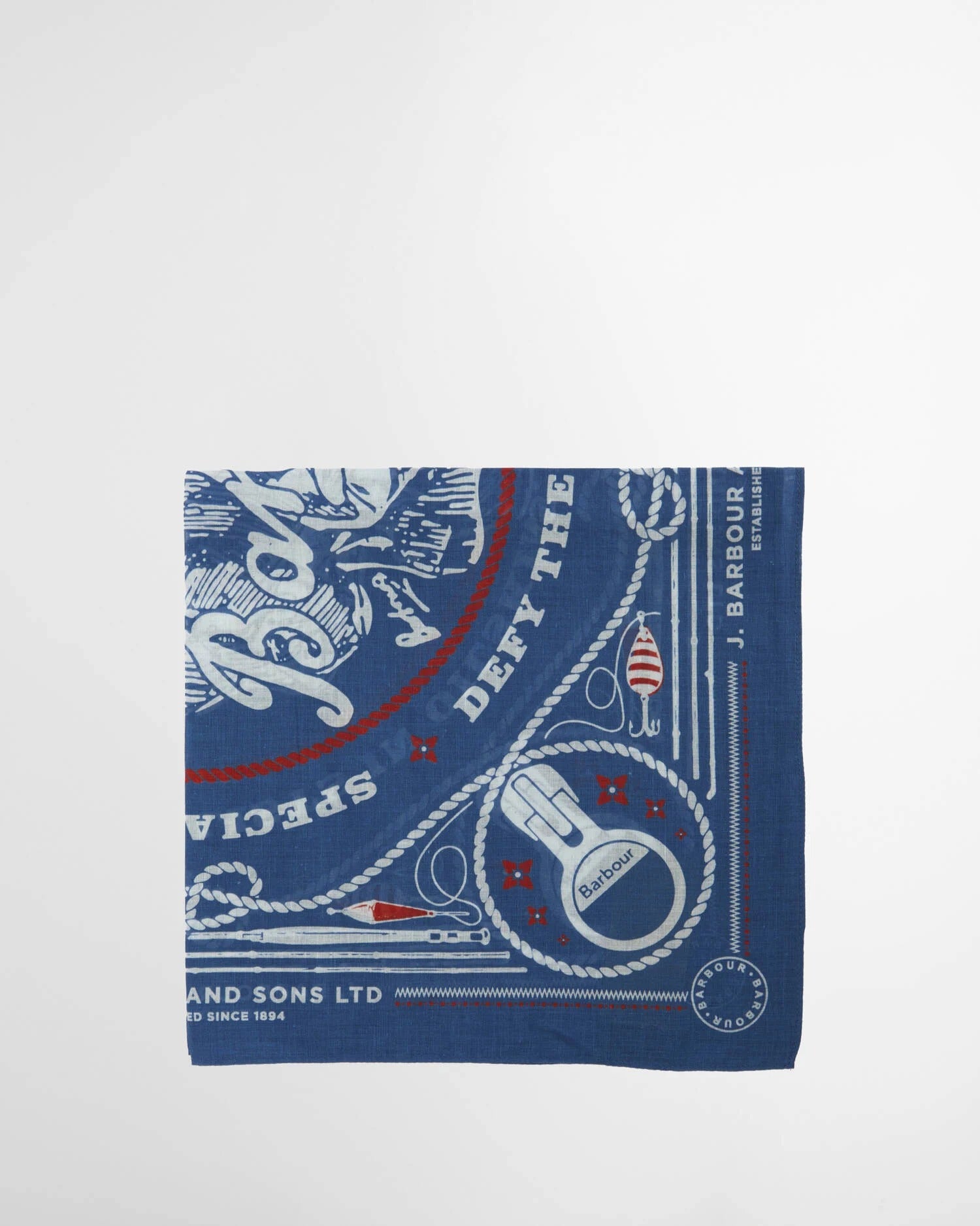 Barbour heritage-bandana-sailboat-blue – Legend Story