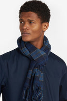 Barbour tartan-lambswool-scarf-midnight – Legend Story
