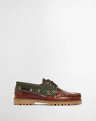 Barbour deck-boat-shoe-olive – Legend Story