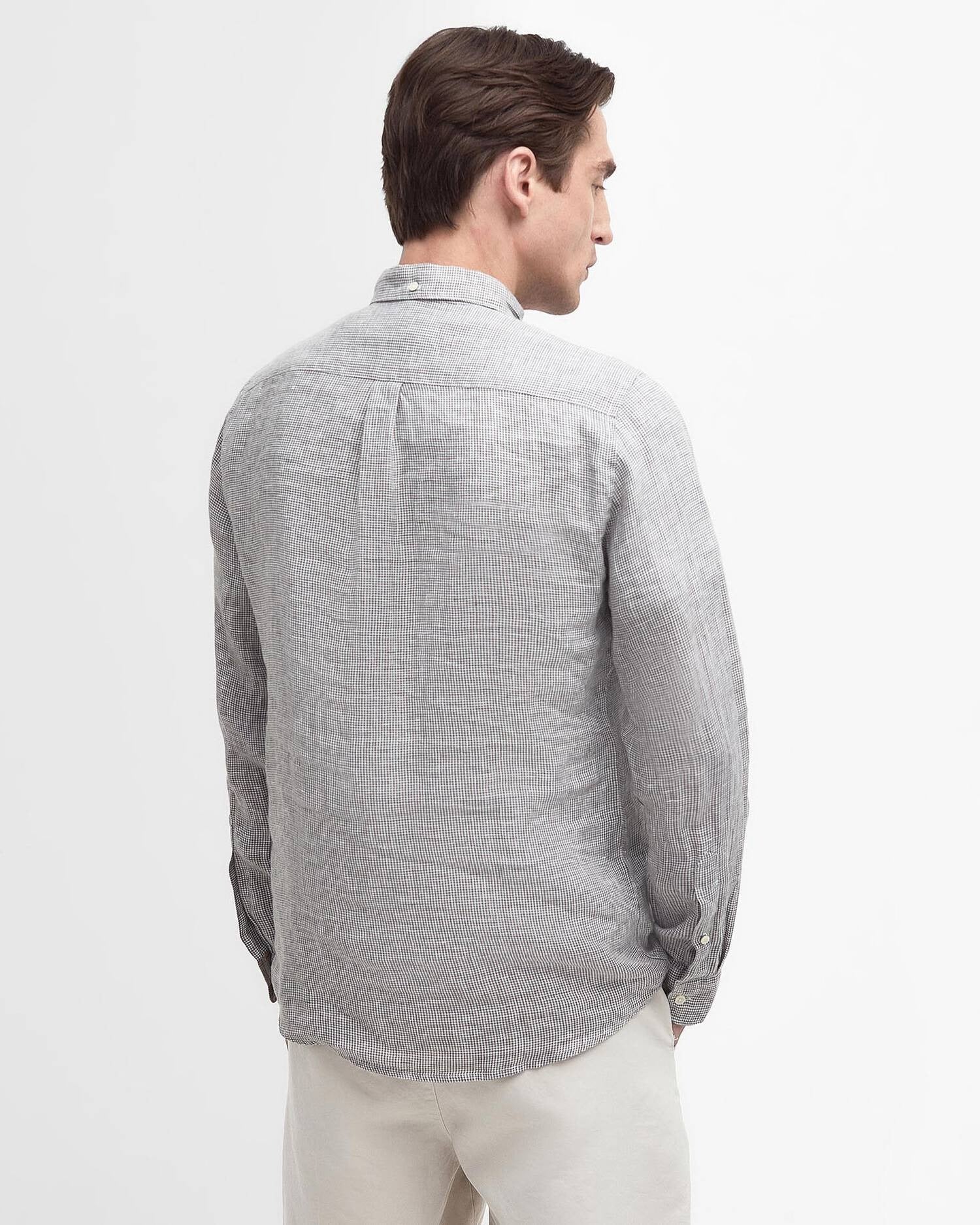 Barbour linton-tailored-shirt-olive – Legend Story