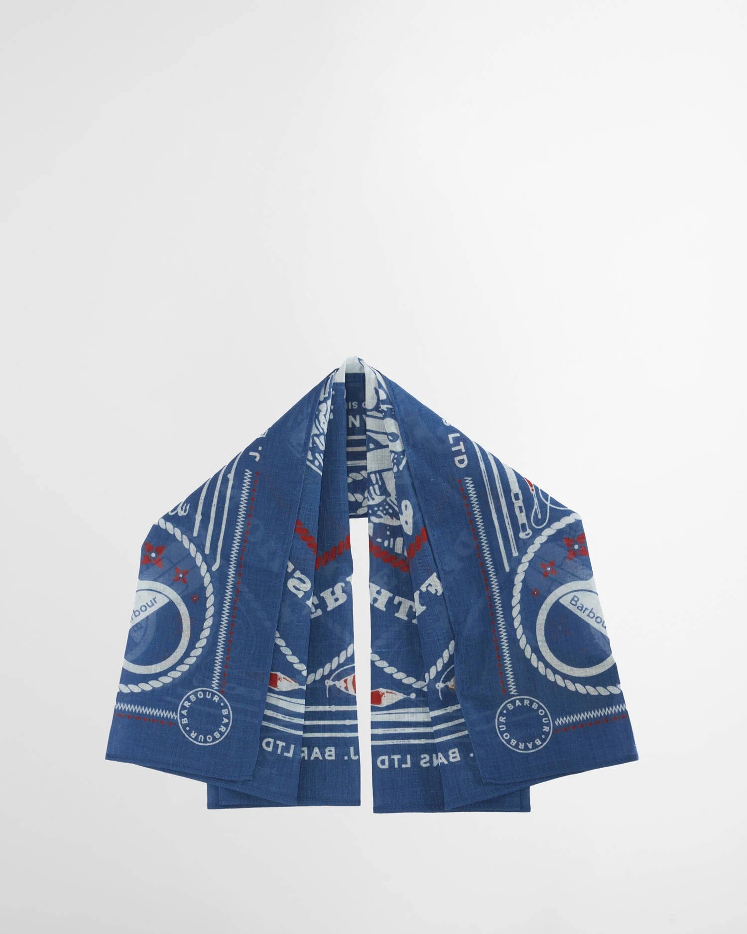 Barbour heritage-bandana-sailboat-blue – Legend Story